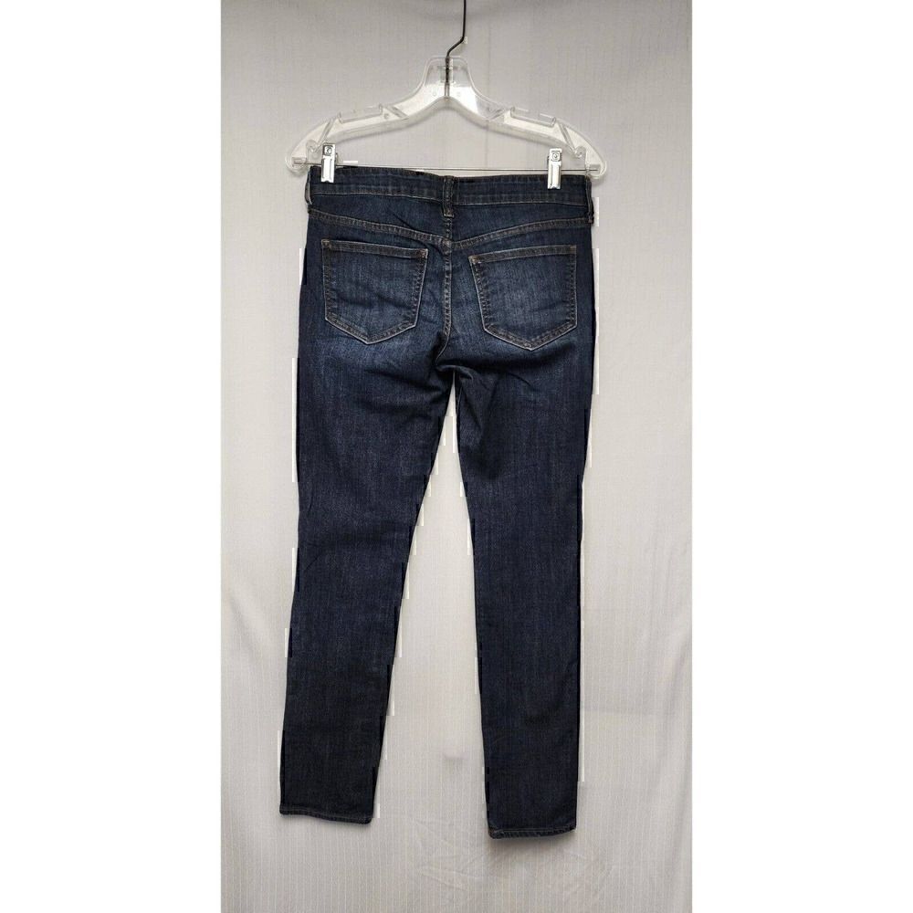 Old Navy Women's Size 2 The Diva Dark Blue Denim Jeans Slim Straight-Leg
